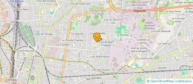 localisation de l'entreprise MONSIEUR AWAES ASGHAR à ORLEANS