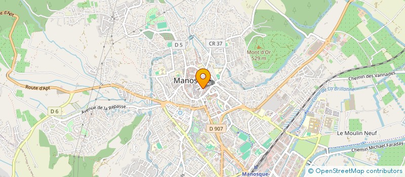 localisation de l'entreprise MONSIEUR AWAL RAHMANI à MANOSQUE