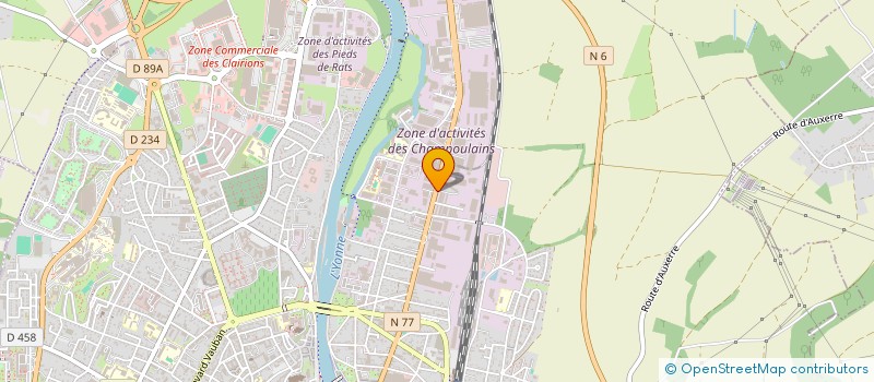 localisation de l'entreprise MONSIEUR AWAL SHAH ZAKHIL à AUXERRE
