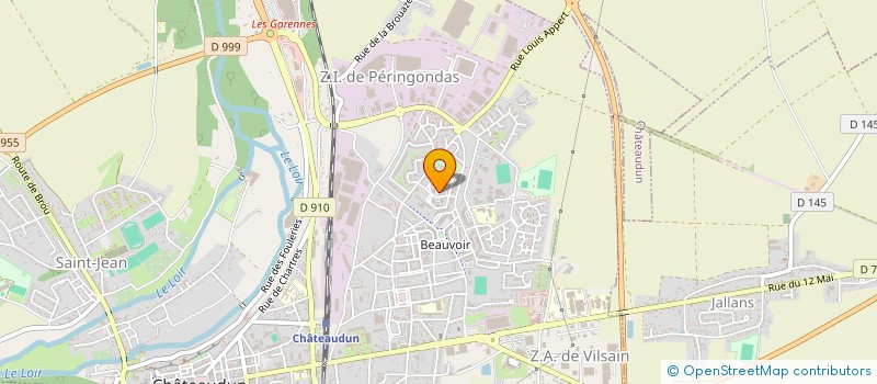 localisation de l'entreprise MONSIEUR AWALKHAN STANIKZAI  CHATEAUDUN