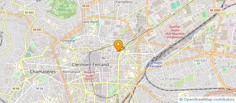 localisation de l'entreprise MONSIEUR AWIRSH NAEEM  CLERMONT-FERRAND