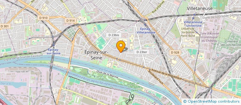 localisation de l'entreprise MONSIEUR AWIS BEKKOUCHE à EPINAY-SUR-SEINE