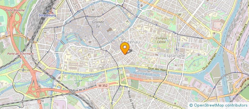 localisation de l'entreprise MONSIEUR AWOS ZYADE MANSOR  STRASBOURG