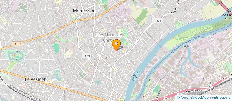 localisation de l'entreprise MONSIEUR AWRANGZEB MUSTAID  CHATOU