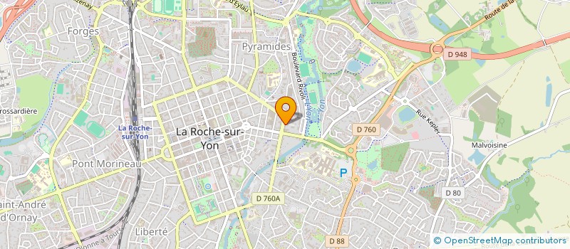 localisation de l'entreprise MONSIEUR AWRANGZIB MIAKHIL à LA ROCHE-SUR-YON