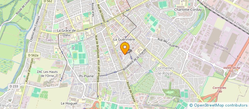 localisation de l'entreprise MONSIEUR AWRANZEB GHULAM SHERIN  CAEN