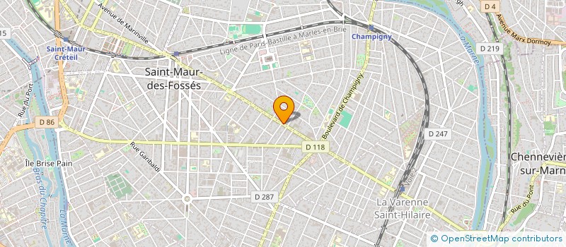 localisation de l'entreprise MONSIEUR AX FERTIL à SAINT-MAUR-DES-FOSSES