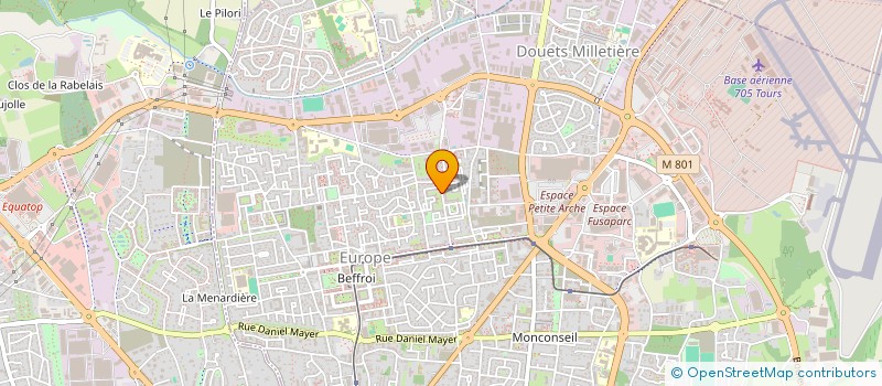 localisation de l'entreprise MONSIEUR AXCEL SHEPHARD  TOURS