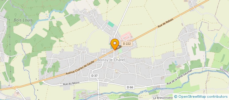 localisation de l'entreprise MONSIEUR AXEL ABONNEAU  BOISSY-LE-CHATEL