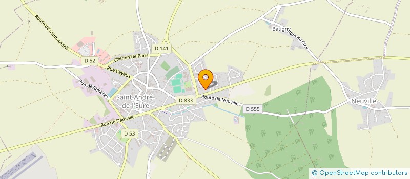 localisation de l'entreprise MONSIEUR AXEL ADAM  SAINT-ANDRE-DE-L'EURE