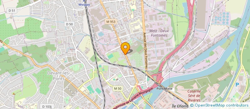 localisation de l'entreprise MONSIEUR AXEL AJIB  METZ