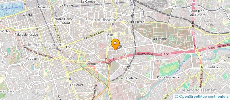 localisation de l'entreprise MONSIEUR AXEL ALEMAN  MARSEILLE