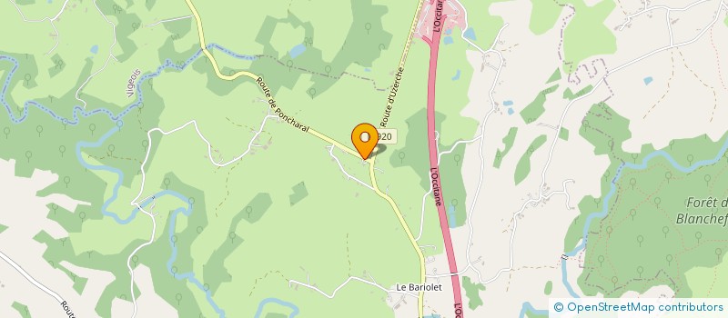 localisation de l'entreprise MONSIEUR AXEL ALMANZY  AUTRANS-MEAUDRE EN VERCORS