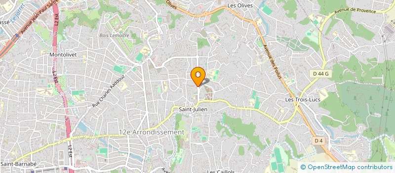 localisation de l'entreprise MONSIEUR AXEL AMALBERTI à MARSEILLE