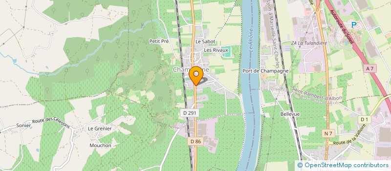 localisation de l'entreprise MONSIEUR AXEL ARCIS  CHAMPAGNE