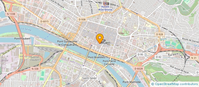 localisation de l'entreprise MONSIEUR AXEL AUDELIN à ROUEN