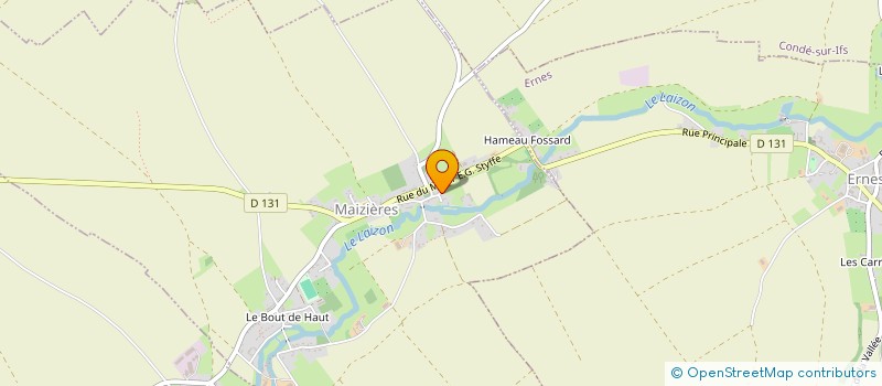 localisation de l'entreprise MONSIEUR AXEL AUVRAY  MAIZIERES