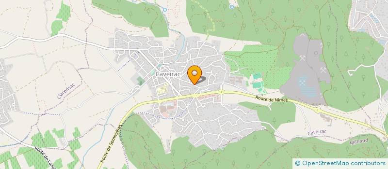 localisation de l'entreprise MONSIEUR AXEL AZZEDINE ALLAG  CAVEIRAC