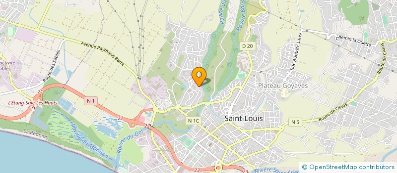 localisation de l'entreprise MONSIEUR AXEL BAILLIF à SAINT-LOUIS