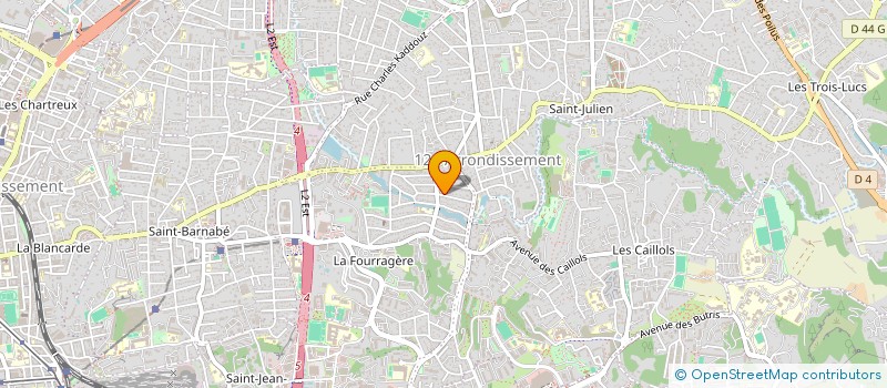 localisation de l'entreprise MONSIEUR AXEL BAREYAN  MARSEILLE