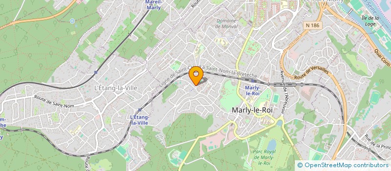 localisation de l'entreprise MONSIEUR AXEL BAUSSAY  BAILLY