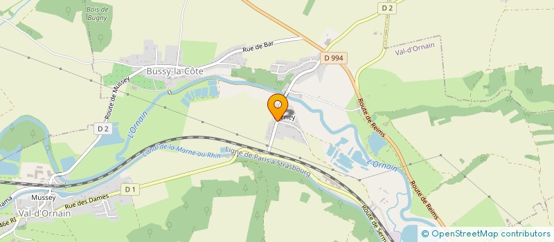 localisation de l'entreprise MONSIEUR AXEL BAYEN à BEUREY-SUR-SAULX