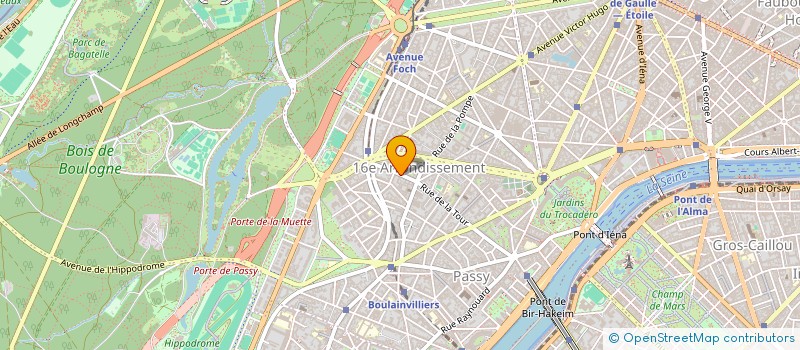 localisation de l'entreprise MONSIEUR AXEL BEHAR  PARIS