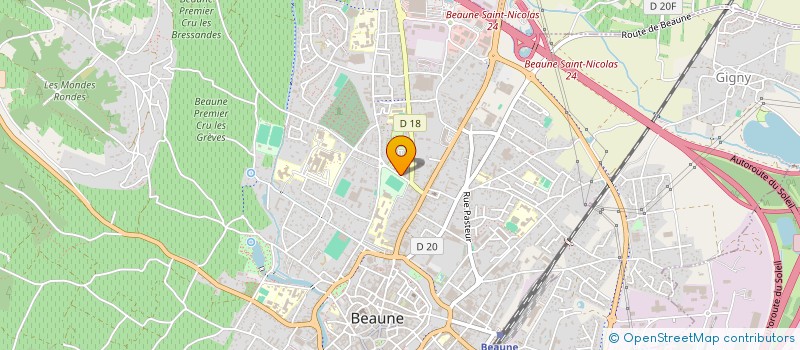 localisation de l'entreprise MONSIEUR AXEL BELAIDI à BEAUNE