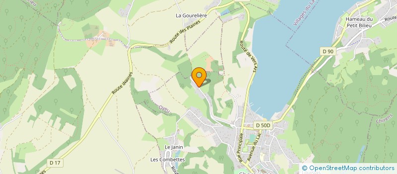 localisation de l'entreprise MONSIEUR AXEL BELIN  CHARAVINES