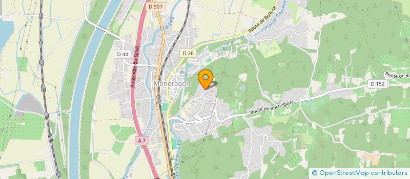 localisation de l'entreprise MONSIEUR AXEL BENI  MONDRAGON