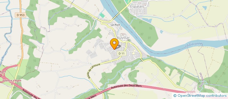 localisation de l'entreprise MONSIEUR AXEL BENMOHAMMED  AUVILLAR