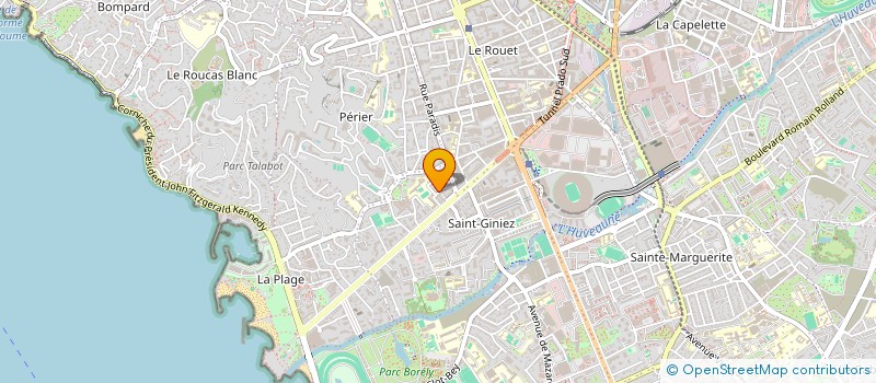 localisation de l'entreprise MONSIEUR AXEL BENSOUSSAN  MARSEILLE 8EME