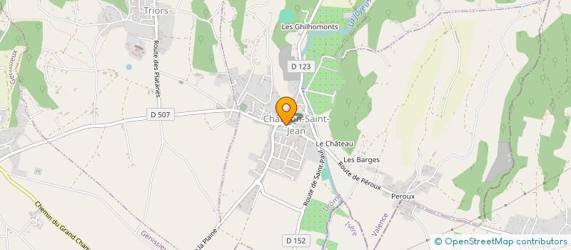 localisation de l'entreprise MONSIEUR AXEL BERARD  CHATILLON-SAINT-JEAN