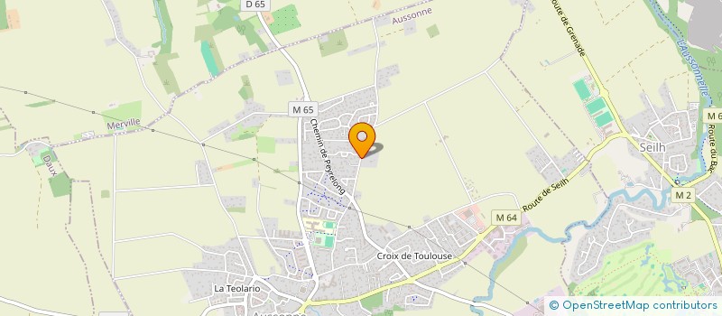 localisation de l'entreprise MONSIEUR AXEL BERNARDO RUA à AUSSONNE