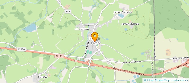localisation de l'entreprise MONSIEUR AXEL BILLOUDET à CHENERAILLES