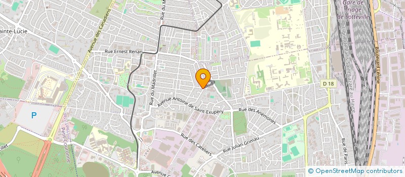 localisation de l'entreprise MONSIEUR AXEL BINET  SAINT-ETIENNE-DU-ROUVRAY