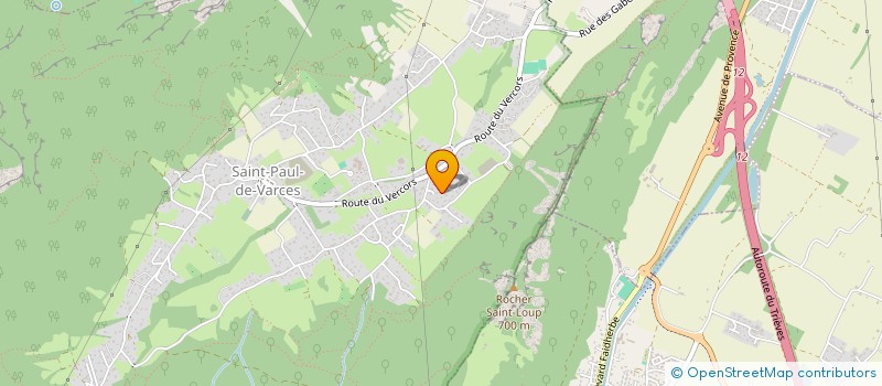 localisation de l'entreprise MONSIEUR AXEL BLIN  SAINT-PAUL-DE-VARCES