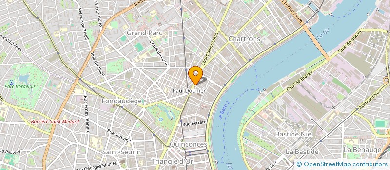 localisation de l'entreprise MONSIEUR AXEL BLIN  BORDEAUX