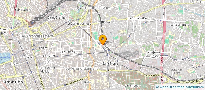 localisation de l'entreprise MONSIEUR AXEL BOCOGNANO à MARSEILLE