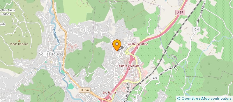 localisation de l'entreprise MONSIEUR AXEL BONARDI  SOLLIES-PONT