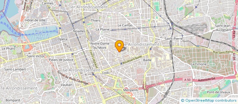 localisation de l'entreprise MONSIEUR AXEL BONNARDEL à MARSEILLE
