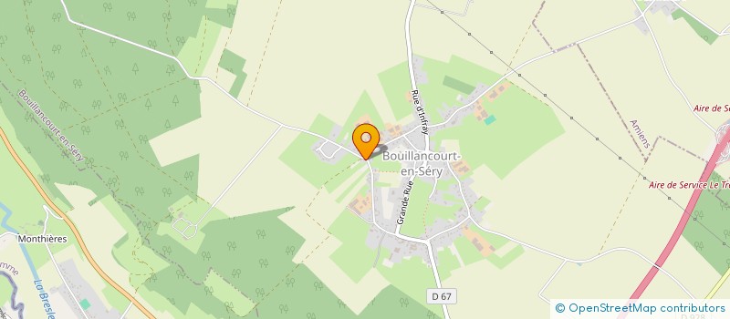 localisation de l'entreprise MONSIEUR AXEL BOUCHER  BOUILLANCOURT-EN-SERY