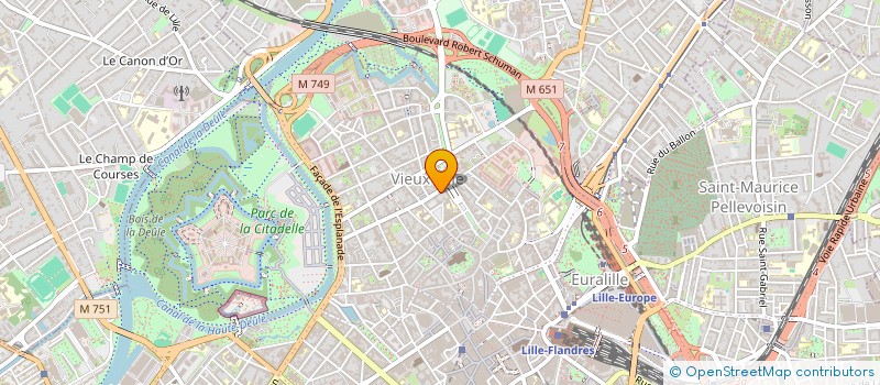 localisation de l'entreprise MONSIEUR AXEL BOUR  LILLE