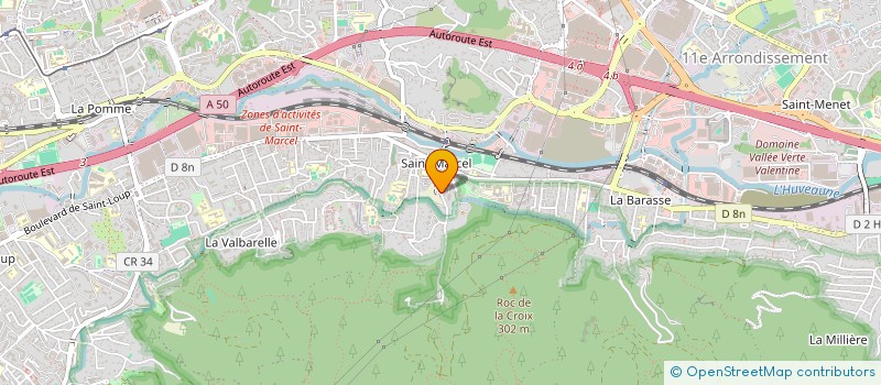 localisation de l'entreprise MONSIEUR AXEL BOURELY à MARSEILLE