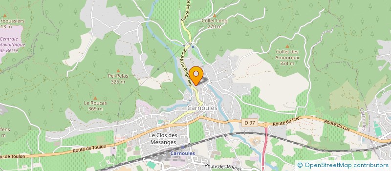 localisation de l'entreprise MONSIEUR AXEL BOUTROIX  CARNOULES