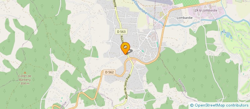 localisation de l'entreprise MONSIEUR AXEL BOVIS  FAYENCE