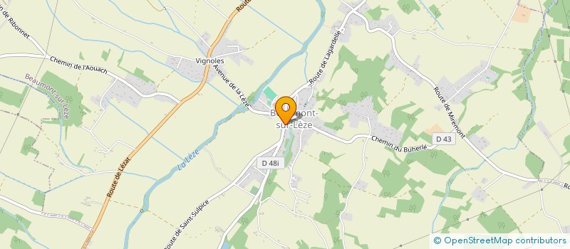 localisation de l'entreprise MONSIEUR AXEL BOYE  BEAUMONT-SUR-LEZE