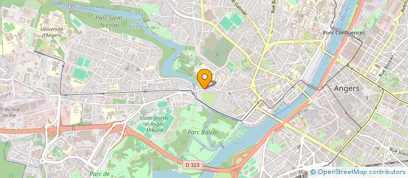 localisation de l'entreprise MONSIEUR AXEL BOYER à ANGERS