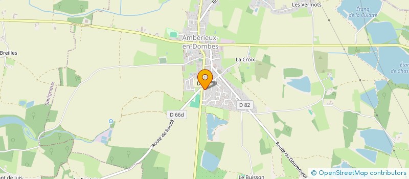 localisation de l'entreprise MONSIEUR AXEL BROT à AMBERIEUX-EN-DOMBES