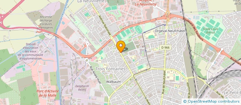 localisation de l'entreprise MONSIEUR AXEL BRULEFERT à REIMS